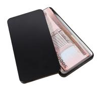 Cajas de Caja - Casete Metálico De Almacenamiento De Dinero | Organizador robusto con tapa, dispensador de píldoras de acceso rápido para camping, viajes, hogar, autocaravana y l