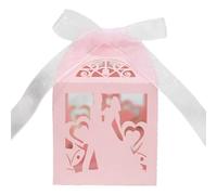 Cajas de caramelo hueco 50 unids/set Baby Ducha Candy Cookies Embalaje
