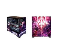 Cajas De Computadora, Caja De Juegos De PC De Torre Media M-ATX/ATX/ITX - Puerto Frontal De E/S USB 3.0/Tipo C - Vista Panorámica De 270° - Panel De Vidrio Templado - Personalización Privada