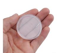Cajas de conservación de monedas 100 cápsulas de plástico para monedas de 41 mm con protección contra la humedad