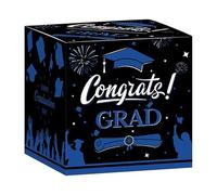 Cajas de dulces de graduación con borla de poliéster, embalaje de dulces para graduación, cajas de regalo decorativas para 2025 High School College Centerpiece Ceremony Graduation Party, E, Talla