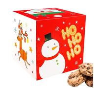 Cajas De Dulces Navideñas,Decoración Plegable De Papá Noel Para El Hogar | De Caja Navideña - Para Cumpleaños Halloween Acción De Gracias Fiestas Del Hogar Año Nuevo Boda Fiesta