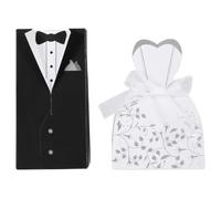 Cajas de Dulces para Bodas, Cajas de Regalos para Bodas, Dulces, de Regalos para Cumpleaños, Baby Shower, Fiesta de Navidad (Smoking)