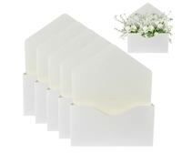 Cajas de Flores para Composiciones Florales | de Embalaje de Papel Plegable de Arreglo Floral | 5 Cajas Sobres de Ramos de Floristería para Mujeres, Niñas Cumpleaños, San V