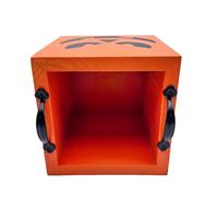 Cajas de galletas de Halloween, Cajas cuadradas de madera, para vacaciones