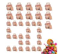 Cajas De Golosinas Navideñas - 50 Unidades Contenedor De Postres En Forma De - De Postres Para Fiestas - Para Suministros De Fiesta Dulces Reunión Navideña Vacaciones Hogar Escuela Oficina