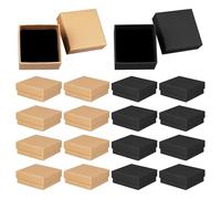 Cajas De Joyería De Papel De 16 Piezas, Cajas De Embalaje De Joyería, Cajas De Regalo De Joyería, Cajas De Presentación De Joyería, Accesorios De Embalaje De Regalo