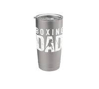 Cajas de karate vintage con diseño de Dad Lover Mixed Martial Arts Vaso térmico de acero inoxidable de doble pared