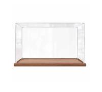Cajas de Metacrilato Caja de Acrílico Grueso para Exhibir Objetos de Colección, Vitrina Grande de Acrílico Transparente a Prueba de Polvo, Organizador Apilable para Juguetes.(50x40x20cm(20"x16"x8"))