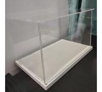 Cajas de Metacrilato Vitrina Acrílica con un Lado Abierto, Pequeña Vitrina Transparente para Objetos de Colección, Caja de Almacenamiento Acrílica para Trofeos(45x30x20cm(18"x12"x8"))
