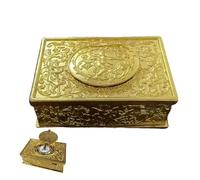 Cajas de música genéricas, 3D estampadas Automaton Singing Bird Adornaments, Vintage Mechanical Music Box with Exquisite Design, Elegant Desktop Decor for Living Room, Bedroom, Mesa, Oro Bookshelf