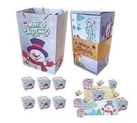 Cajas de Navidad Con | de Plata Navidad para Regalos | Decorativa Empresa Vino Pastelería Casa Boda Chocolate Fiestas