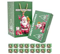Cajas de Navidad - Diseño Happyfest, almacenamiento compacto, calidad sostenible | Cerdo de Navidad para niños, regalo de cumpleaños, de festivales, mujeres, hombres, adultos, amigos, familia