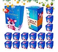 Cajas De Navidad Envueltas | Cajas de Dinero Plegables con Efecto Rebote Navidad | Suministros Para Fiestas En Casa Celebración Boda Joyería Repostería Cumpleaños San Valentín Familia