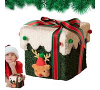 Cajas De Navidad | Organizador Vacío De Pared Gruesa, De Embalaje Para Dulces De Navidad | Para la Familia Amigos el Snack de Invierno y