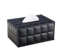 cajas de pañuelos cuadrados, Dispensador de servilletas rectangular de cuero sintético for pañuelos faciales, multicolor, 19,5 x 13,5 x 9,5 cm(Z)