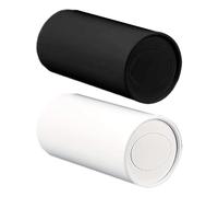 Cajas de pañuelos Redondas para Coche, Caja de pañuelos para Coche, Cubo de servilleta Creativo, Cilindro de Toalla de Papel para vehículo, camión, conducción Diaria, Viajes