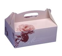 Cajas De Pastelería Papstar Con Asa 26 X 22 X 9cm 15 Piezas 18853