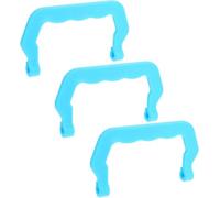 Cajas de plástico de repuesto para jaula de mascotas, 10 unidades, para ardillas, conejos, erizos, chinchillas, hámsteres, conejos, cabañas al aire libre (azul)