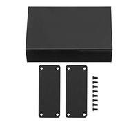Cajas de Proyectos de Aluminio, Aleación de Aluminio 6063 T5, Cajas Negras Mate, 27x66x100 mm, para Proyectos Electrónicos de Bricolaje con Unión de PCB y Protección Anti Truenos