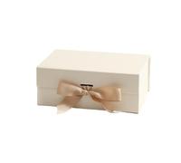 Cajas de regalo con forma concha magnética for boda, fiesta cumpleaños, cosméticos, caja embalaje productos ropa, 2 uds para San Valentín(Color1,22x16x8.5cm)