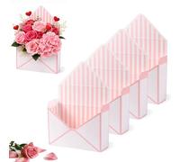 Cajas De Regalo Con Forma De Sobre Para San Valentín, Cajas De Sobres Para El Día De San Valentín, Para Decoración De Bodas, Cumpleaños, Fiestas Y Propuestas De Matrimonio(C-4pcs)