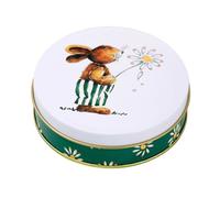 Cajas de regalo de caramelos | Organizador de lata con tema de conejo de Pascua - Paquetes para dulces de Pascua - Para comida, familia, amigos, adultos, niños, hombres, mujeres, fiestas, diario, casa