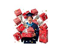 Cajas de regalo de graduación para dinero en efectivo, caja de regalo sorpresa de explosión de graduación 2026, caja de regalo plegable de explosión, divertida fiesta interactiva en efectivo, regalos