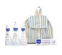 Mustela Mochila Little Moments Rayas 4 Productos de Higiene