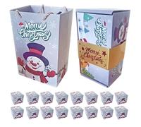 Cajas de regalo de Navidad envueltas, Caja de Plata Navidad para Regalos, Bolsa Decorativa Empresa Vino Pastelería Casa Boda Joya Chocolate Fiestas