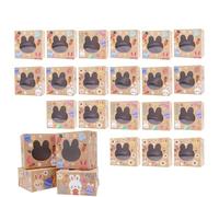 Cajas de regalo de Pascua - 24 piezas contenedores de almacenamiento | Contenedores de Pascua para tartas de aperitivos juguetes de ocio creativos cumpleaños