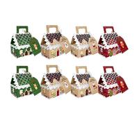 Cajas de regalo de vacaciones de montaje rápido, plan de retiro de invierno para frutas, caramelos, embalaje de regalo, caja de chocolate