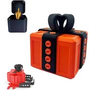 Cajas de regalo molestas y divertidas impresas en 3D, divertido desafío con sorpresa en forma de dedo medio, adorno interactivo de mesa con broma sorpresa (I)