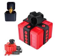 Cajas de regalo molestas y divertidas impresas en 3D, divertido desafío con sorpresa en forma de dedo medio, adorno interactivo de mesa con broma sorpresa (A)