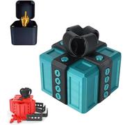 Cajas de regalo molestas y divertidas impresas en 3D, divertido desafío con sorpresa en forma de dedo medio, adorno interactivo de mesa con broma sorpresa (K)