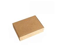 Cajas de regalo navidad 10/10/10/5 0pcs / Lot Craft Kraft Paper Box Packaging Fiesta de boda Pequeño regalo Candy Favor Paquete Cajas de Evento Favor Supplies Caja de regalo navidad(Brown,18x11.5x3.5c