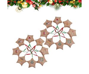 Cajas de regalo - Organizadores de dulces en miniatura, soportes para regalos de baratijas, diseño de con bisagras, función de cierre fácil de abrir, decoración del hogar de temporada, dieciséis