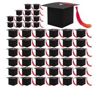 Cajas de regalo para de graduación - 50% de tarros de dulces con diseño de sombrero de graduación | Accesorios para de, cajas de recuerdo para guardar dulces, chocolates