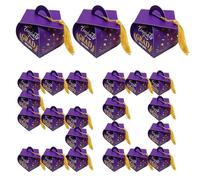Cajas de Regalo para Graduación 2025 - Kit de Fiesta de Graduación 2025 con Pampollas | Decoración Sombrero con Cajas Chocolate para Celebraciones Kindergarten, Escuela secundaria, Baile promocional y