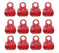 Cajas de Regalo Pequeñas 50 Piezas Cajas de Caramelos Dulces Bombones Cajas de Papel, Regalos Detalles de Fiesta para Baby Shower Cumpleaños Bautizo Niños Recién Nacida (Rojo)