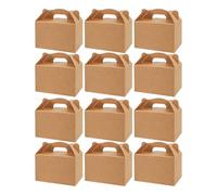 Cajas de Regalos, Compactas, 15,2x9x9cm, Soporte para Regalos de Aperitivos, Mini Embalaje de Regàlos, Juego Económico de 12 Piezas, para de Cumpleaños, Bodas, Vacaciones, Compromisos