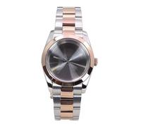 Cajas de Reloj y Correa Cristal Zafiro, Accesorios Relojes Movimiento NH35 NH36 NH34 NH38, 39mm, 1 ud(NO.12 Solid Back B)