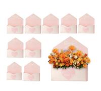 Cajas de San Valentín | Decoraciones románticas con patrón de corazón - Cajas de sobres de | para niños, familiares, amigos, madre, hermana, de compromiso, ocasiones especiales