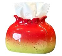 cajas de toallas manuales, Soporte de cerámica china Granada for sala de estar, decoración de tocador de baño, sala de estar