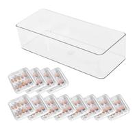 Cajas De Uñas Postizas Press On Organizador Para Almacenamiento De Uñas
