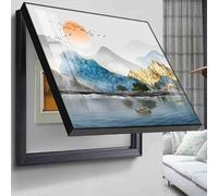 Cajas Decorativas para contadores, Tapas para Cajas de distribución de Pared, Tapas para Cajas de fusibles, ocultan el Contador de Electricidad, decoran Salas de Estar y dormitorios, 04, hid