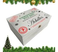 Cajas decorativas para vacaciones, cajas de galletas de Navidad - Contenedores de galletas de Navidad | Caja de embalaje creativa para festivales festivales caja festiva Happy Christmas para