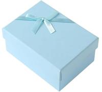 Cajas for damas de honor, cajas for regalos de boda, cajas for empaquetar regalos, 1 caja de papel de 14,5 x 10,5 x 6,5 cm, caja for pulseras, collares, anillos y pendientes, caja hecha a mano for emp