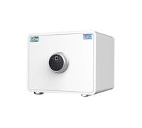 Cajas fuertes Caja de seguridad antirrobo for el hogar, caja con código huella dactilar, totalmente acero, for oficina, 30cm, Mini for personas mayores