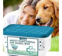 Cajas Mágica De Purificación De Aire - Elimina Activamente El Polvo En El Aire Con Componentes Vegetales | Purificador Para Crear Un Ambiente Fresco En Dormitorio, Sala O Cerca De Mascotas